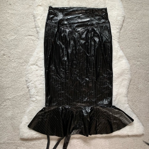 RARE Lip Service Corset Goth Skirt - Picture 2 of 6